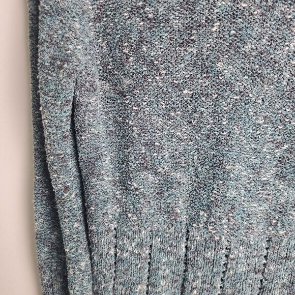 J. Jill Teal Turtleneck Sweater Size Medium Petite - Picture 4 of 8